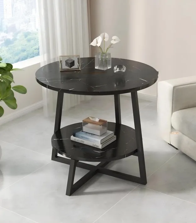 Mesa de Living Negro