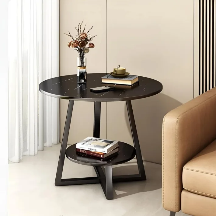 Mesa de Living Negro