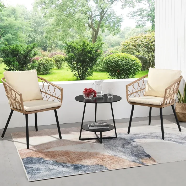Mesa de Living Negro
