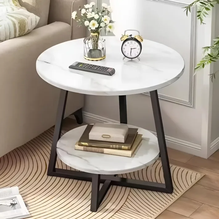 Mesa de Living Blanco