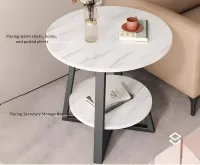 Mesa de Living Blanco