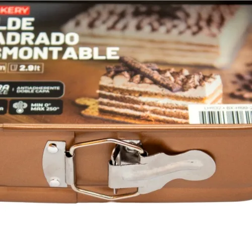 Molde Cuadrado 24cm "Larhaus"
