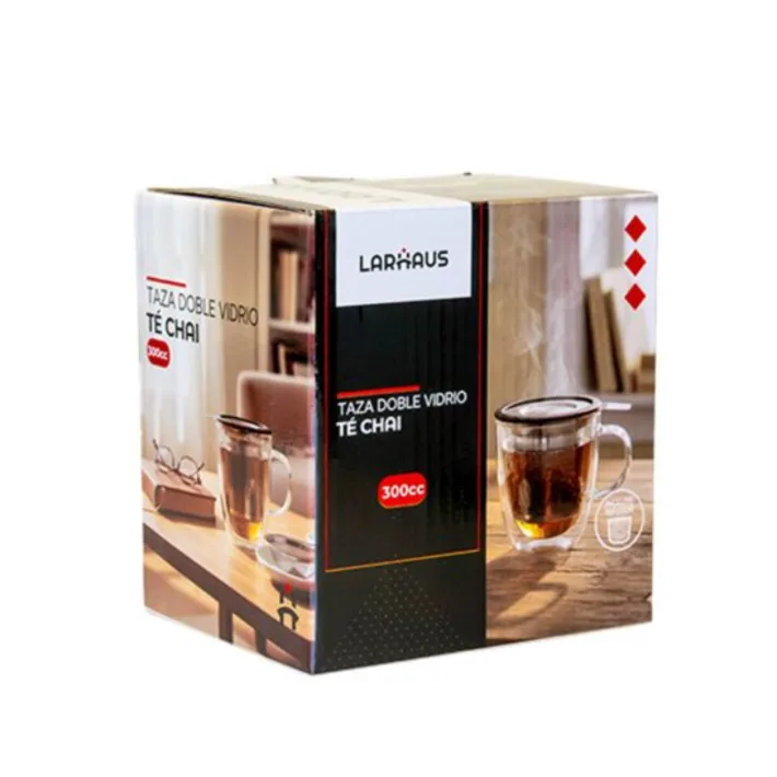 Taza c/Infusor 300ml "Larhaus"