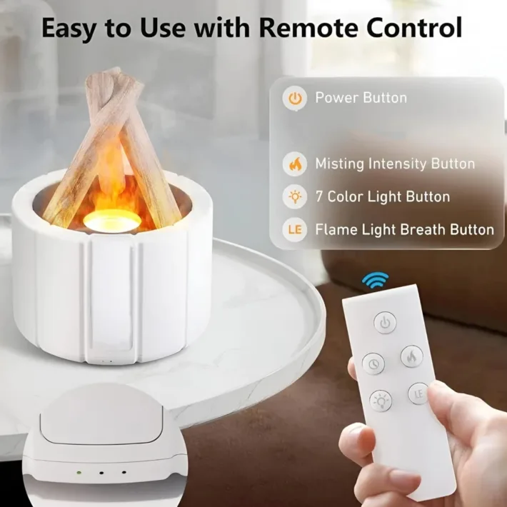 Humidificador Aromatizador Fogata