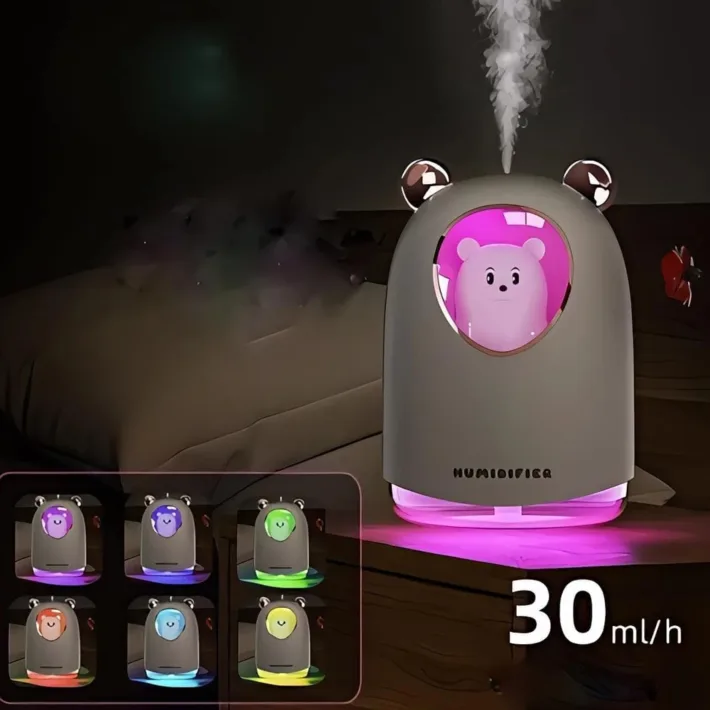 Humidificador Aromatizador "Osito" 300ml