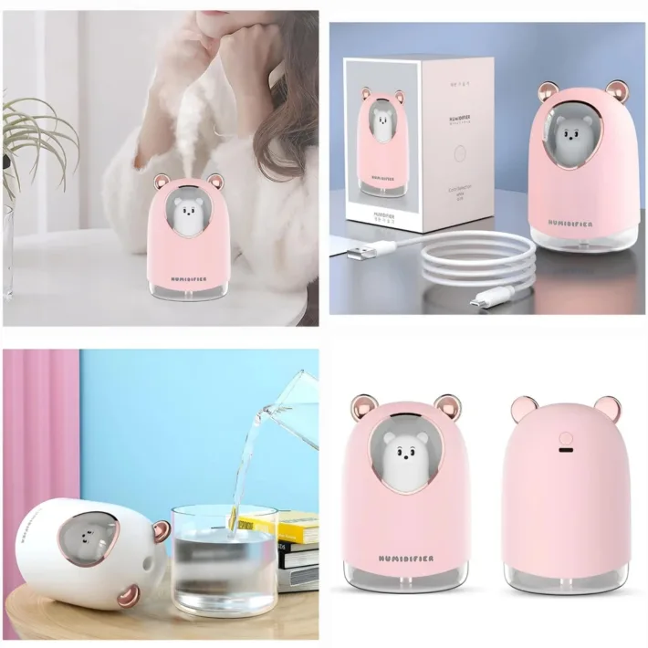 Humidificador Aromatizador "Osito" 300ml