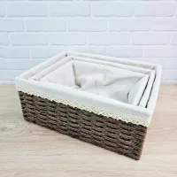 Set x 3U. Canasto Organizador