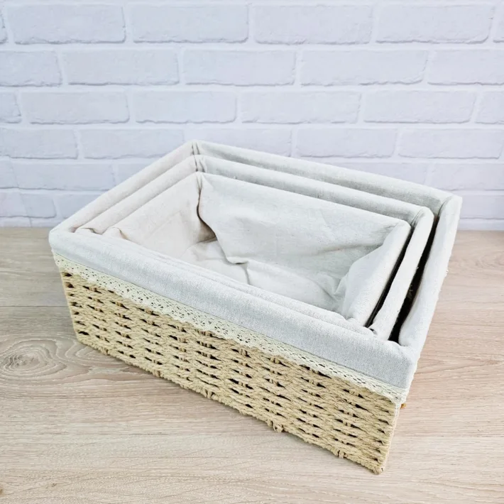 Set x 3U. Canasto Organizador