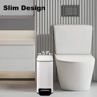 Cesto de Residuos Blanco 6L