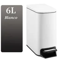 Cesto de Residuos Blanco 6L