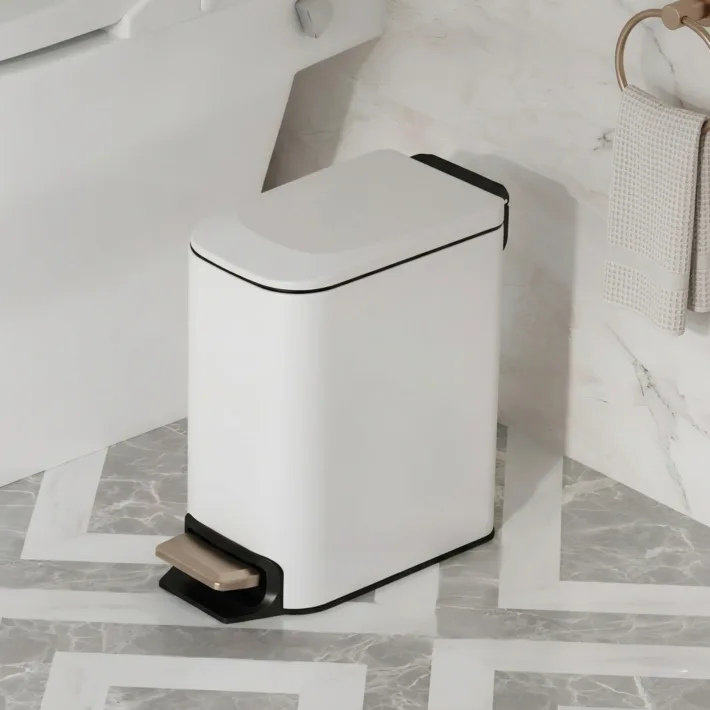 Cesto de Residuos Blanco 6L