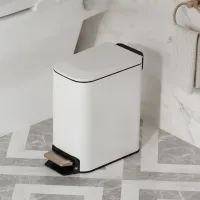 Cesto de Residuos Blanco 6L