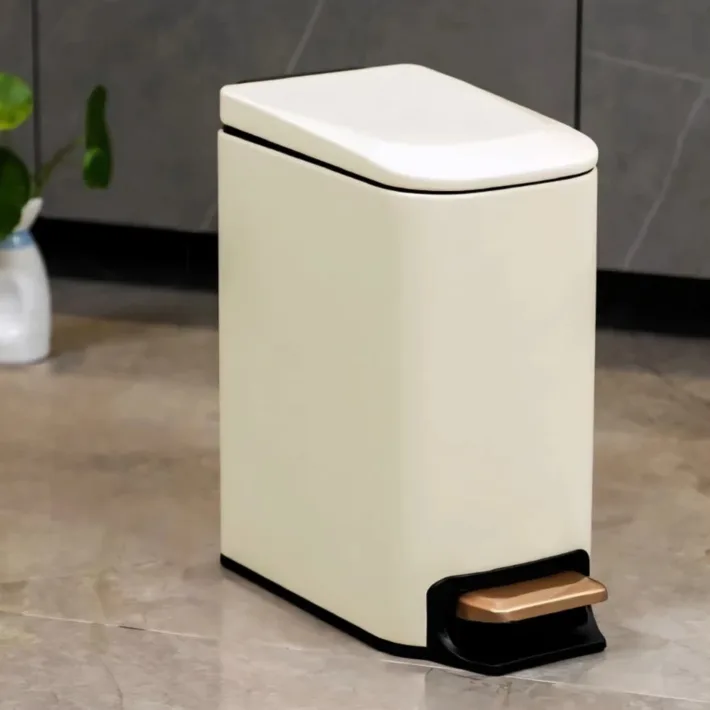 Cesto de Residuos Crema 6L
