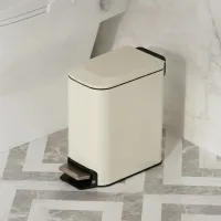 Cesto de Residuos Crema 6L