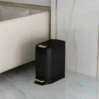 Cesto de Residuos Negro 6L