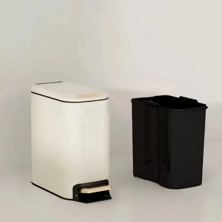 Cesto de Residuos Crema 6L