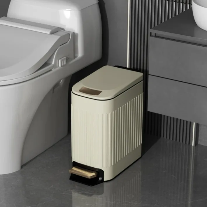 Cesto de Residuos Crema 6L