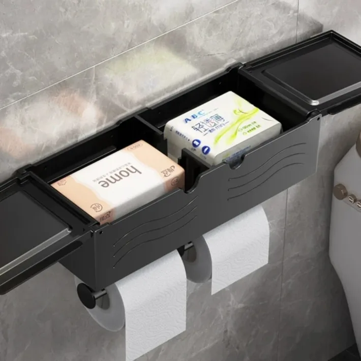 Portarollos de baño Multiuso