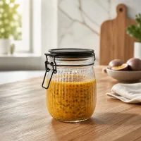 Frasco de Vidrio con Tapa Hermética Mediano 750ml