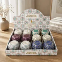 Velas Aromáticas Caja x 12U.