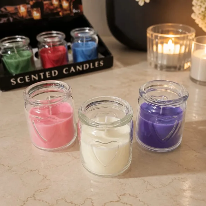 Velas Aromáticas Caja x 6U.