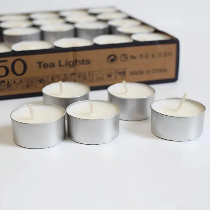 Velas Blancas de Noche Caja x 50U.